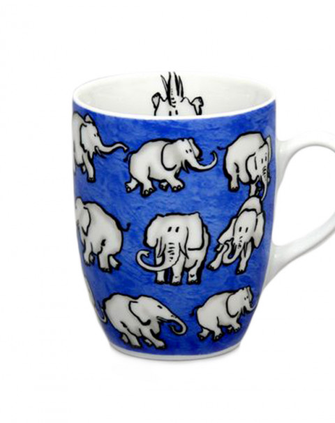 HRNEK EVA - sloni (modrý)